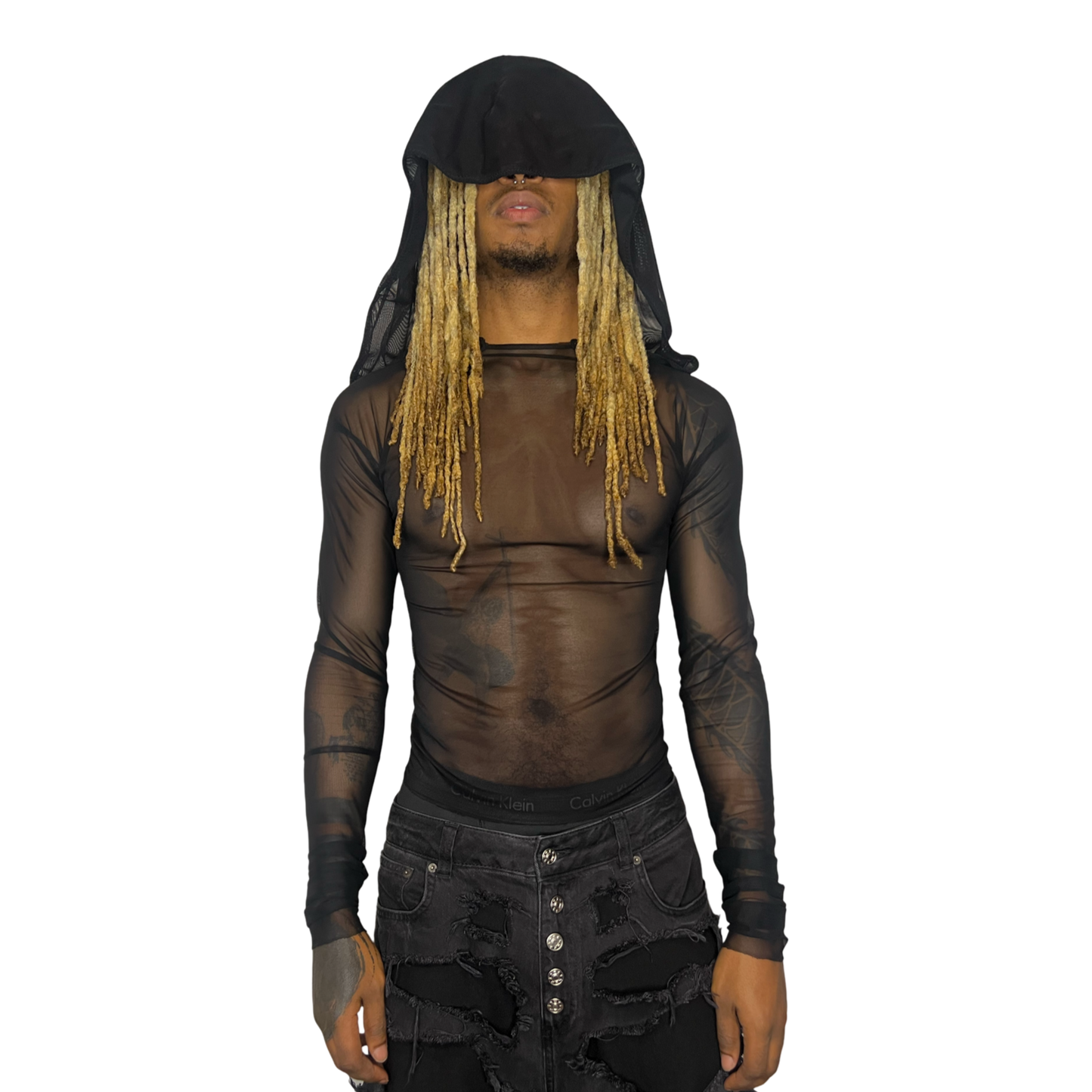 REN Mesh Hooded Shirt