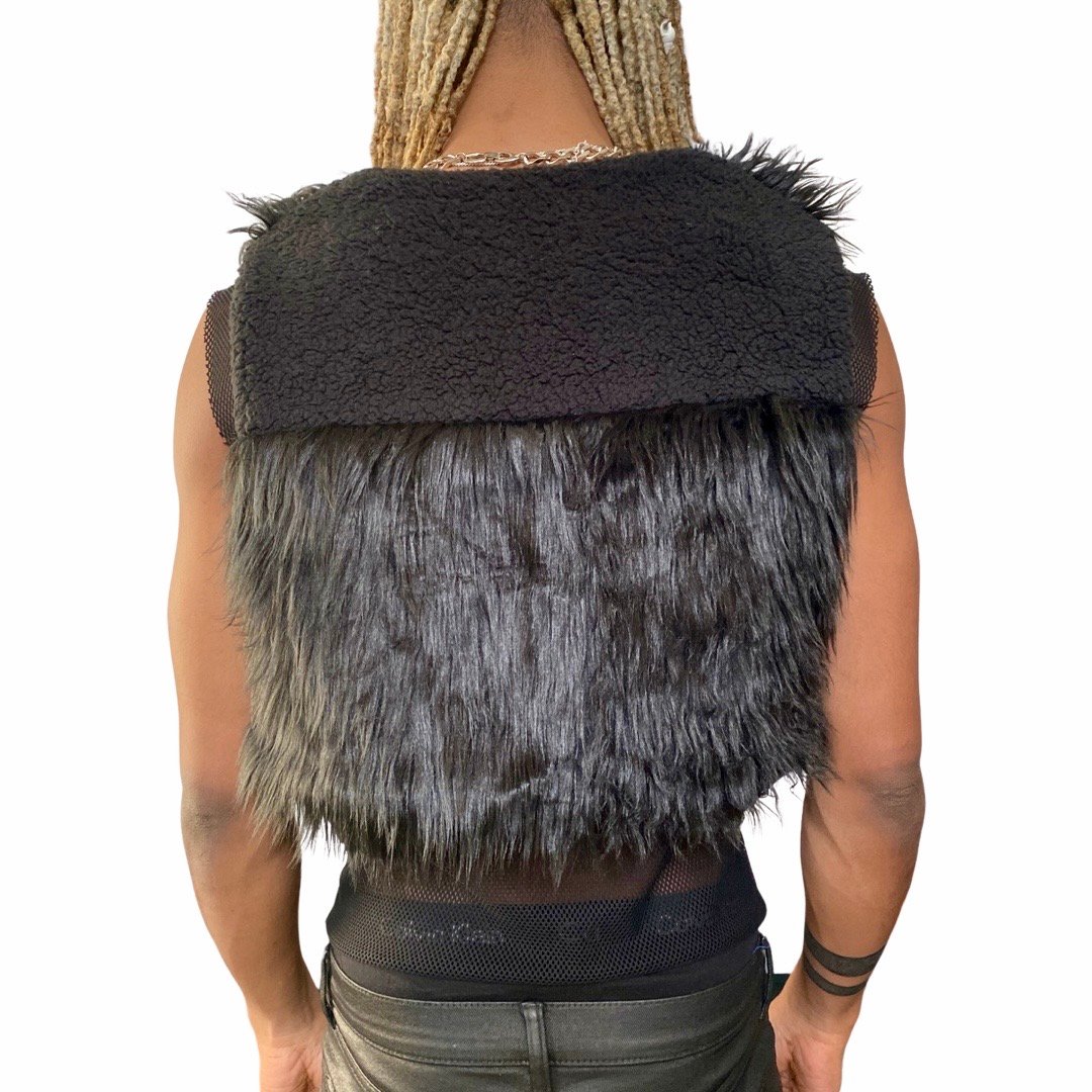 Zeta Wolf Fur Vest