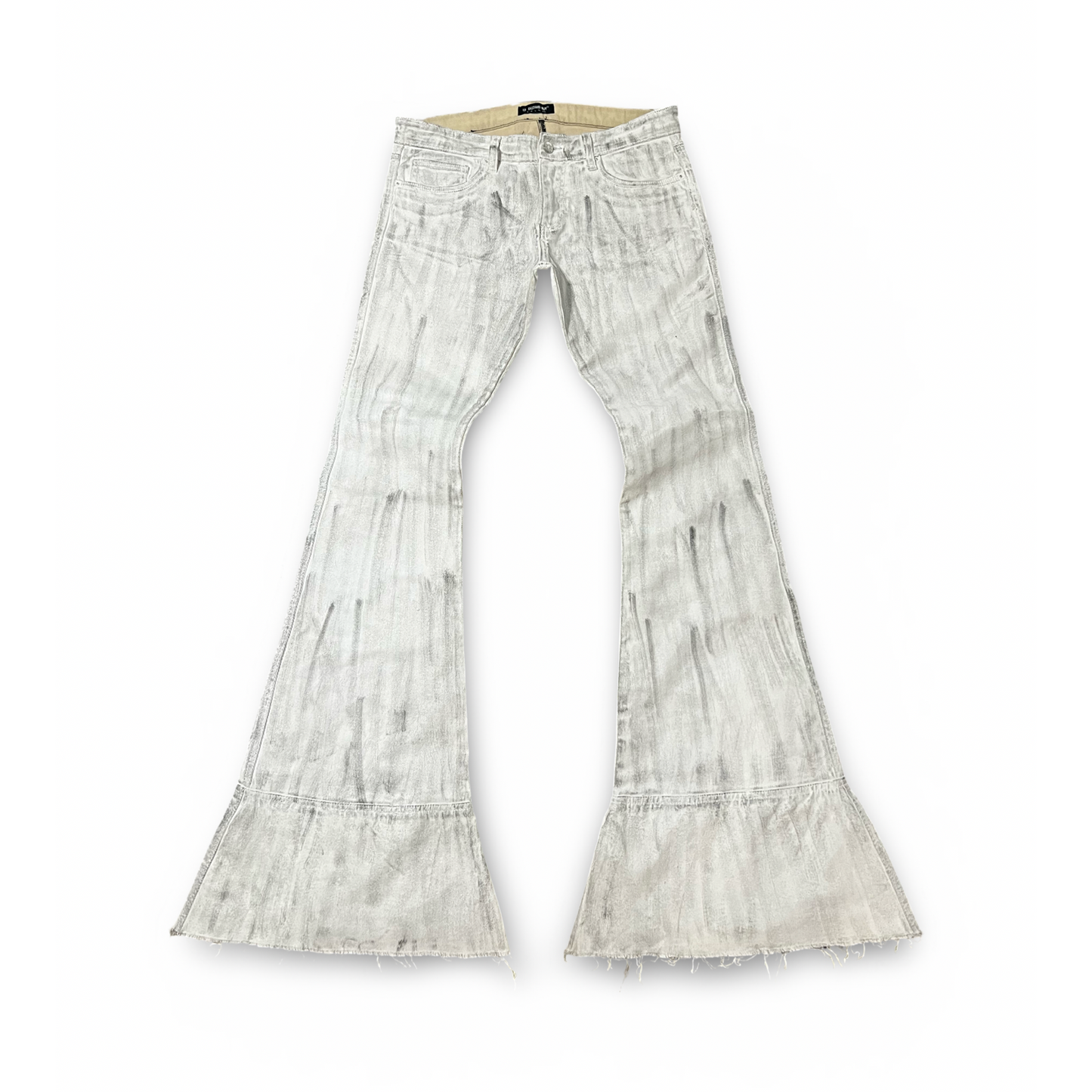 Ash White Mantle Wax Denim