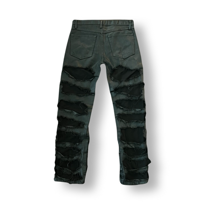 Destroyed Wax Denim