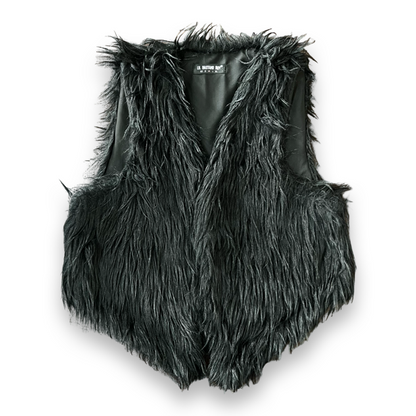 Rebirth Fur Vest (Blk)