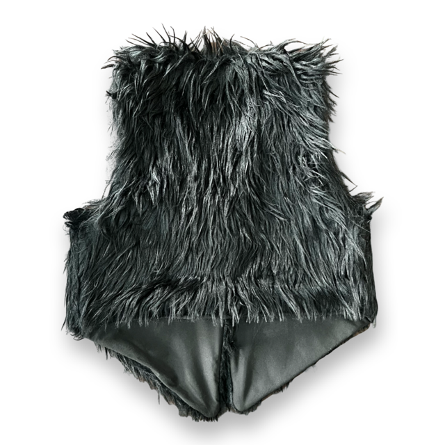 Rebirth Fur Vest (Blk)