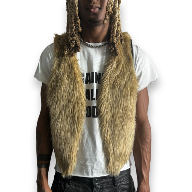 Mens 2025 fur vest