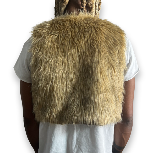 Rebirth Fur Vest (Tan)