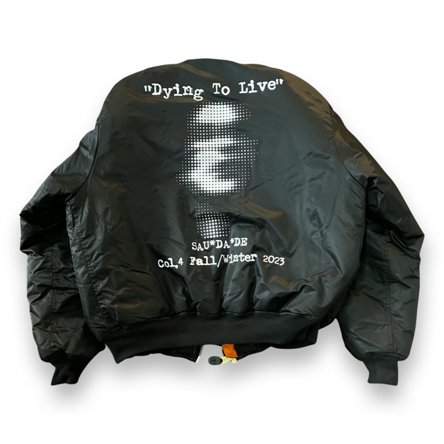 "Dying To Live" Bomber Jacket