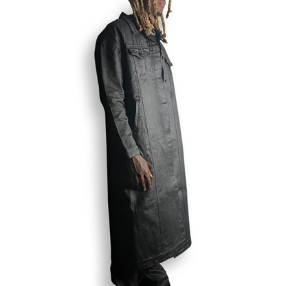 Waxed Trench Coat