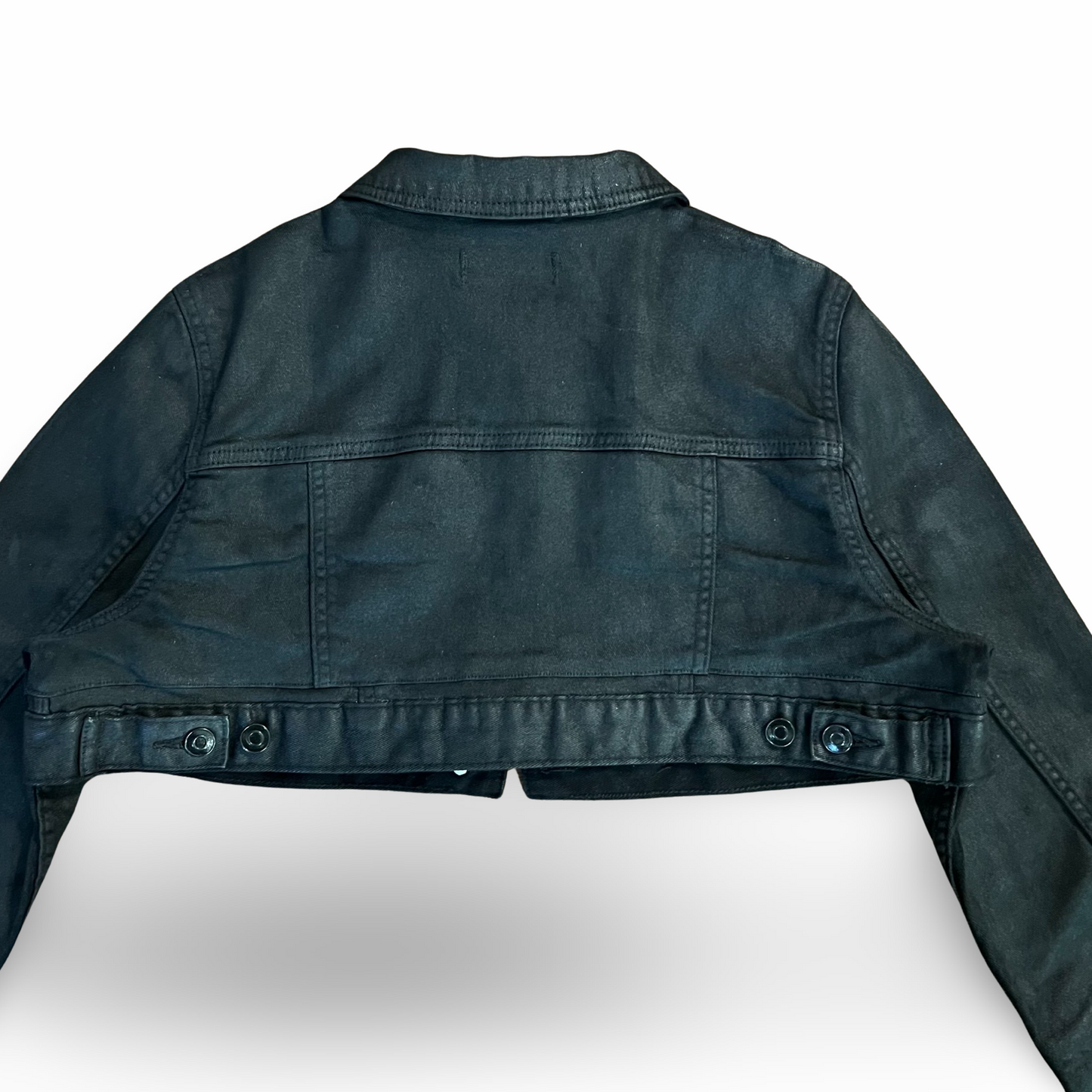 Sasha Fierce Waxed Cropped Jacket