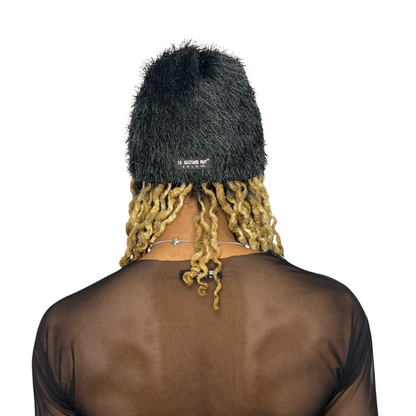 Midnight Mohair Beanie