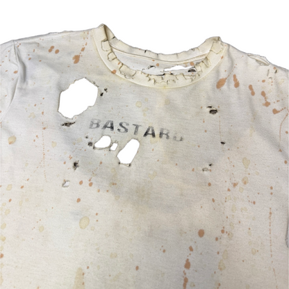 Bastard Extreme Distress Tee (WHT)