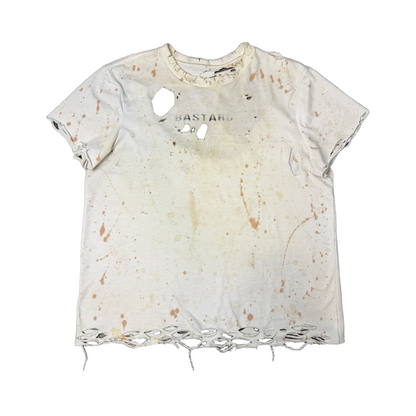 Bastard Extreme Distress Tee (WHT)
