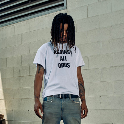 Slogan Tee (Wht)