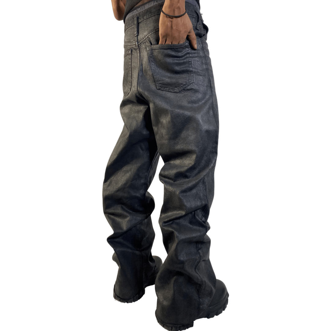 Wideleg Wax Denim lilbastardboy