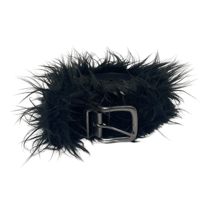 Zeta Wolf Fur Belt