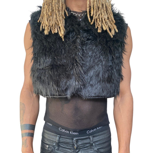 Zeta Wolf Fur Vest