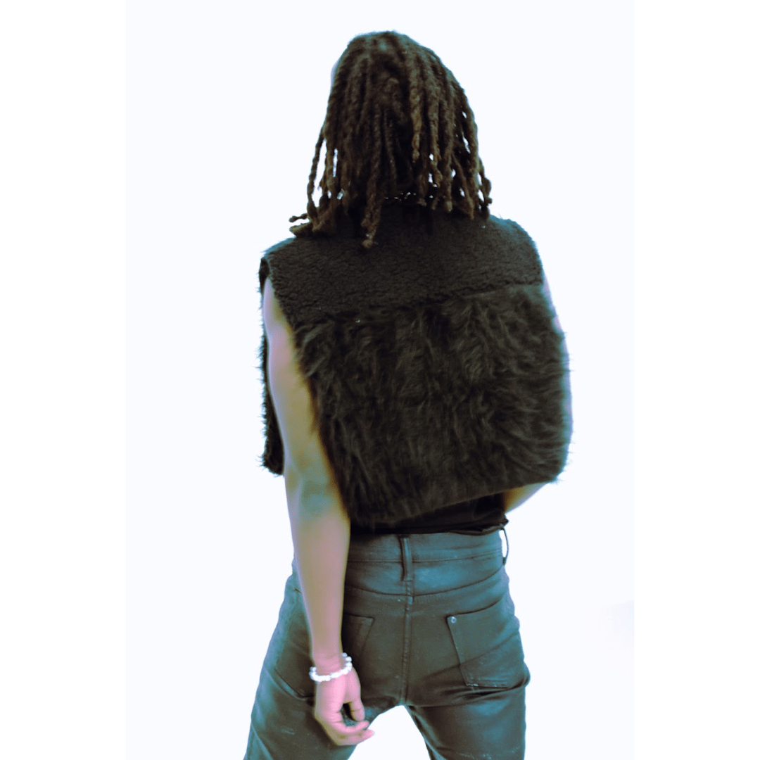 Zeta Wolf Fur Vest